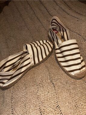 Diegos Handmade Spain Striped Espadrille Flats Size EU 45 Men’s US 11-11.5